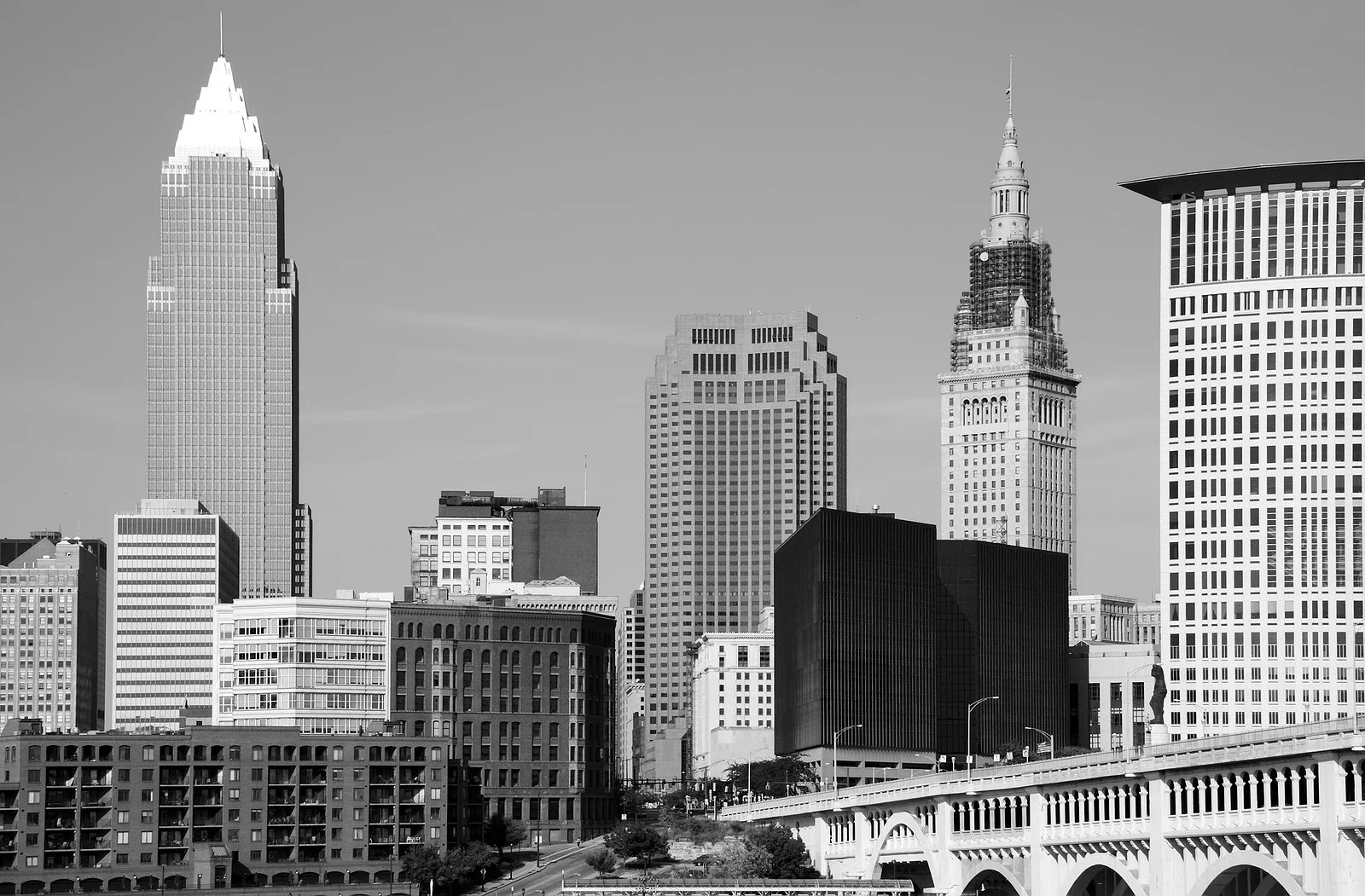 Cleveland skyline